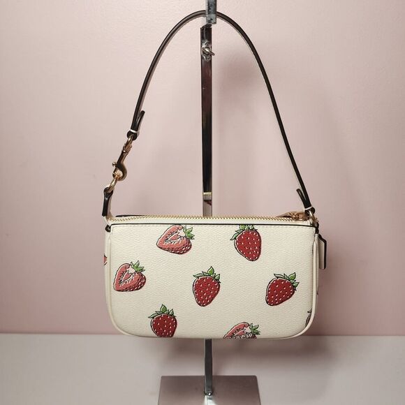 NWT Coach CAL25 Nolita 19 With Strawberry Print V2 - Picture 3 of 7